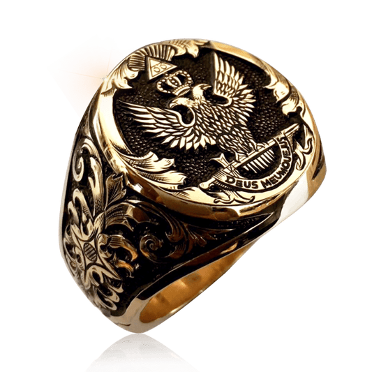 Luxury Emperor Maçonic Ring